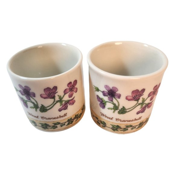 Dunoon Stoneware Nature Trail by Richard Partis Set of 2 Votive Holders Scotland - Picture 4 of 8